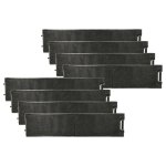 Vhbw 8x filtres � charbon actif compatible avec miele marine ma1 da3492, marine ma2 da3461, marine ma2 ...