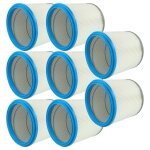 Vhbw 8x filtre pliss� compatible avec hilti tda - vc40u, tda - vc 40, tda - vc20um, tda - vc 20, tda ...