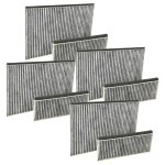 Vhbw 8x filtres compatible avec siemens lc67kim60 / 01, lc67kim60, lc68kpp60 / 02, lc68kpp60 / 01, lc68kpp60 ...
