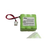 Vhbw batterie compatible avec dogtra 1200 transmitter, 1202ncp transmitter collier de dressage de chien ...