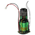 Vhbw batterie compatible avec philips fc6163 / 02ru, fc6164 / 02ru aspirateur noir / vert (3000mah, 18v, ...