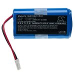 Vhbw batterie remplacement pour ecovacs icr18650 3s1p (prise blanche) pour aspirateur home cleaner (2600mah, ...