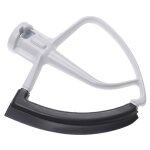 Vhbw batteur plat remplacement pour kitchenaid 5kfe5t pour robot de cuisine - accessoire mlangeur flexible, ...