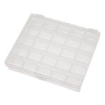 Vhbw bo�te de rangement compatible avec brother comfort 35a, 12, 10, 25, 15, 25a canettes de machine ...