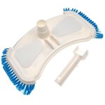 Vhbw brosse de piscine pour pompe, skimmer - aspirateur avec un raccord de 32 / 38mm, avec brosse lat�rale, ...