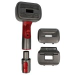 Vhbw brosse pour poils 3 - en - 1 compatible avec dyson v7 trigger, v7 parquet extra, v7 trigger pro ...