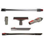 Vhbw lot de buses d'aspirateur avec 6 pi�ces compatible avec dyson v7 motorhead extra, motorhead + , ...