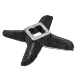 Vhbw couteau crois� taille 32, 15, 1 x 15, 1mm quatre lames, fonte par ex compatible avec ade, caso, ...