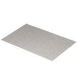 Vhbw disque de mica plaque de mica 20, 3 x 12, 7cm pour micro - ondes, par ex. aeg, bosch, galanz, siemens, ...