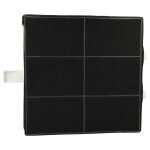 Vhbw filtre � charbon actif compatible avec bosch dke645e, dke955mbr, dhz5185, dhz5186, dhz5105, dhz5180 ...