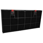 Vhbw filtre � charbon actif compatible avec hotpoint - ariston tdfv 280b, tdfv 235b, tdfv 235k, tdfv ...