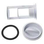 Vhbw filtre � peluches compatible avec aeg / electrolux lavamat lvmt3060 914261035 - 00, 914261102 - ...
