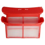 Vhbw filtre � peluche compatible avec siemens iq800, iq890 s�che linge pompe � chaleur - filtre + support ...