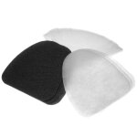 Vhbw filtres de remplacement (9x) compatibles avec friteuses delonghi f18, f18233, f18316, 18436 - filtre ...