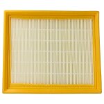 Vhbw filtre compatible avec lidl parkside performance ppwd 30 b2 aspirateur - filtre hepa blanc / jaune ...