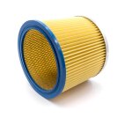 Vhbw filtre rond / filtre en lamelles pour aspirateur, aspirateur multifonctions einhell inox 1450w, ...