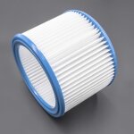 Vhbw filtre rond / filtre en lamelles pour aspirateur, robot aspirateur, multi - usages nilfisk / alto ...