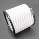 Vhbw filtre rond / filtre en lamelles pour aspirateur, robot aspirateur, multi - usagesr shopvac classic ...