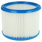 Vhbw filtre rond pliss� aspirateurs compatible avec nilfisk - alto attix 8 gallon / as / e nilfisk - ...