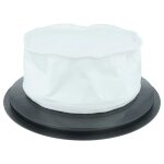 Vhbw filtre � sac compatible avec ghibli s 90 aspirateur � sec - filtre de rechange noir / blanc