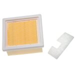 Vhbw lot de filtres compatible avec samedia vac 100 aspirateur - 2x filtres de rechange (filtre hepa, ...