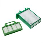 Vhbw lot de filtres compatible avec sebo airbelt k1, k3 aspirateur - 2x filtres de rechange (microfiltre, ...