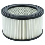 Vhbw filtre compatible avec tectake 401048, 400930, 401049 aspirateur de cendres - filtre hepa noir / ...