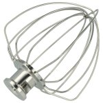 Vhbw fouet ptissier compatible avec kitchenaid ksm180, ksm160a, ksm90, ksm88psq, ksm85ps, ksm75, ksm95, ...