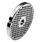 Vhbw grille taille 32 compatible avec caso hachoir � viande - diam�tre des trous 4, 5mm, trou central ...