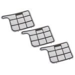 Vhbw kit de 3x filtre protection moteur compatible avec vorwerk kobold vk135, vk135sc, vk 135 sc, vk136, ...