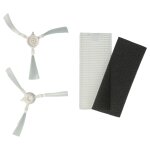 Vhbw kit d'entretien de 4 pi�ces compatible avec rowenta smart force essential rr6925wh, rr6927wh robot ...