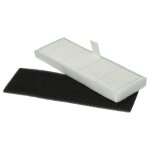 Vhbw kit filtre compatible avec kyvol cybovac s31 aspirateur - robot - 2x filtre rechange (filtre mousse, ...