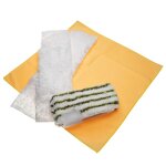 Vhbw kit de lingettes en microfibre de 4 pi�ces compatible avec k�rcher sc 2. 600 cb, sc 2. 600 c, sc ...