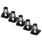 Vhbw kit de tamis de 5x filtres d'aspirateur compatible avec electrolux eer73bp, 900940776, 900940766, ...