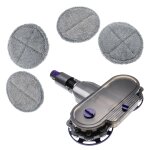 Vhbw kit de tte de balai lectrique compatible avec dyson v10, v11, v7, v8 aspirateur - avec rservoir ...