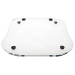 Vhbw plateau coulissant compatible avec kitchenaid classic, heavy duty robot de cuisine - verre acrylique, ...