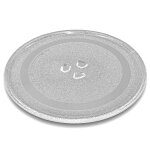 Vhbw plateau tournant compatible avec beko moc20100 micro - ondes - plaque tournante verre, 24, 5 cm, ...