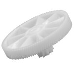 Vhbw roue dent�e remplacement pour braun 6700089, 700089, 4242, 4217, 4195 pour hachoir � viande, mixeur ...