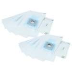 Vhbw lot de sacs + filtre avec 12 pi�ces compatible avec siemens vs521161, vs5210, vs5211, vs5201, vs520020, ...