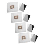 Vhbw lot de sacs (microfibres non tisses) + filtre avec 24 pices compatible avec rowenta ro1721r1 / ...