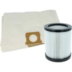 Vhbw lot de sacs (papier) + filtre avec 6 pi�ces compatible avec parkside pnts 1400 g3, pnts 1400 h4, ...