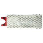 Vhbw serpillre compatible avec vileda 1 - 2 spray balai nettoyant - tte de rechange, microfibre, gris ...