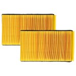 Vhbw set de 2x filtres d'aspirateur compatible avec festool ctlc mini i - basic aspirateur - filtre principal ...
