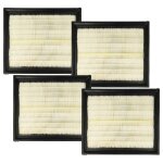 Vhbw set de 4x filtres d'aspirateur compatible avec festool ctm 36 e ac renofix, 36 e ac, 26 e ac, 26 ...