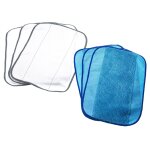 Vhbw set de 6 lingettes compatible avec irobot braava 320, 321, 380, 380t, 390, 390t aspirateur robot ...