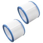 Vhbw set de filtres 2x filtre pliss� compatible avec metabo asa 25 l pc, asa 30 l pc inox aspirateur ...