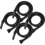 Vhbw 4x tuyau compatible avec numatic charles, ct370 - 2, hl15, erp180 - 11, erp180, george aspirateurs ...