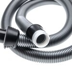 Vhbw tuyau de remplacement aspirateurs noir / argent, 1, 8m compatible avec electrolux zsc6912, zsc6920, ...