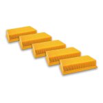 Vhbw 5x filtres  pris plats, filtre pour aspirateur krcher nt 25 / 1 ap, nt 35 / 1 ap, nt 35 / 1 ...