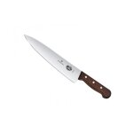 Victorinox 5. 2000. 25g couteau eminceur / cuisine, lame 25 cm inox, manche palissandre, en bo�te cadeau. ...